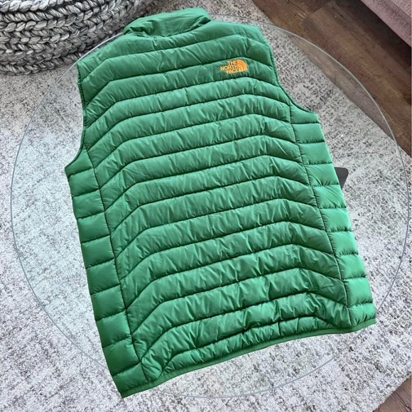 The North Face TNF Ultralight 600 Goose Down Puffer Vest Forest Green Men - Picture 4 of 5